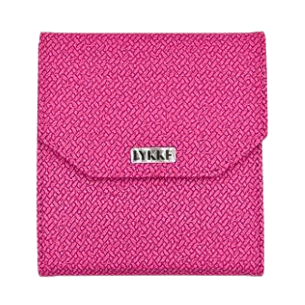 LYKKE Virknålset Blush, Magenta, 15 cm