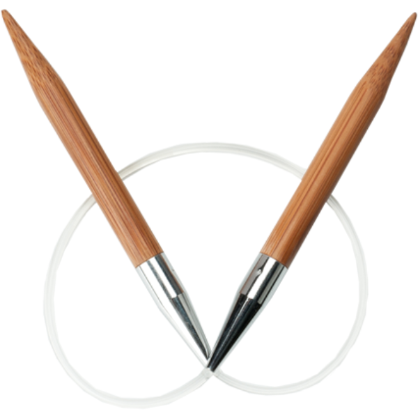 ChiaoGoo Rundstickor Bambus Patina (23–100 cm)