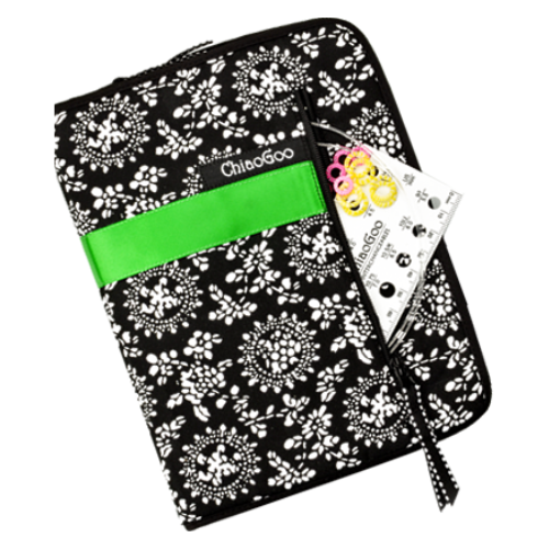 ChiaoGoo Utbytbara Rundstickset, Spin Bambus, Complete, 10 cm