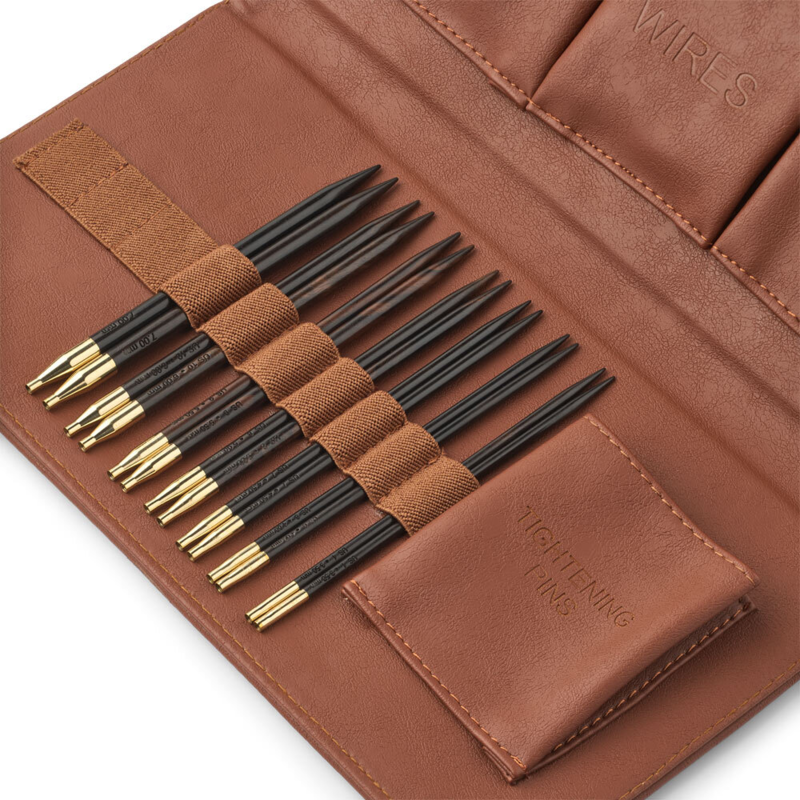 LindeHobby Eclipse Utbytbara Rundstickor Set, 13 cm