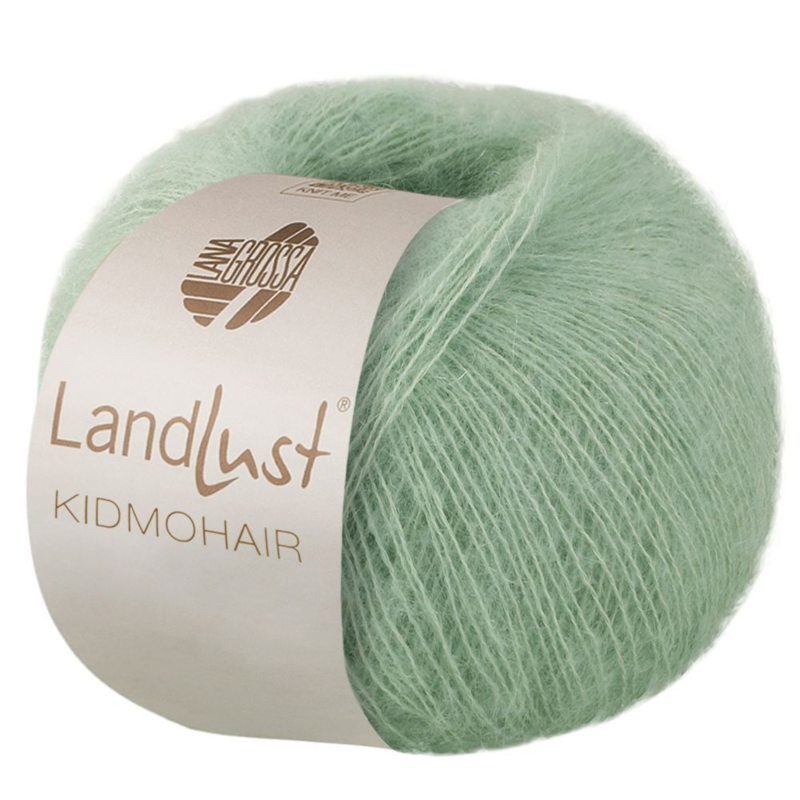 Lana Grossa Landlust Kidmohair 06 Mintgrön