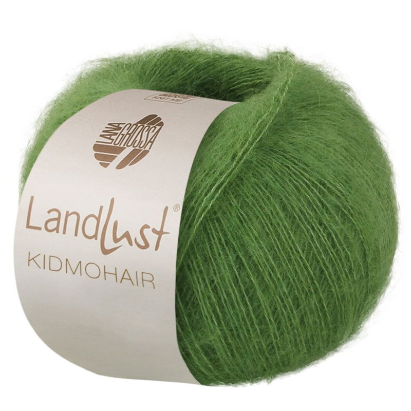 Lana Grossa Landlust Kidmohair 04 Grön