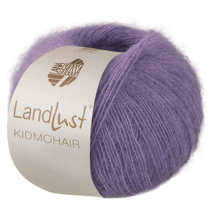 Lana Grossa Landlust Kidmohair 13 Grålila
