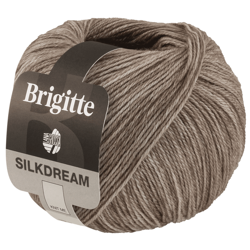 Lana Grossa Brigitte Silkdream 04 Gråbeige