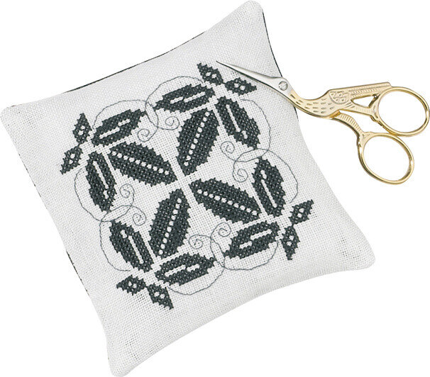 Broderikit Nåldyna, blad 11 x 11 cm