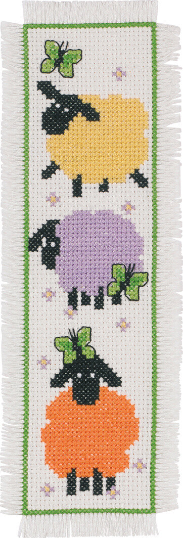 Broderikit Får 7 x 22 cm