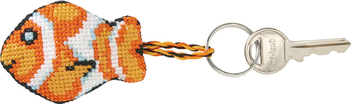 Broderikit Nemo clownfisk 7 x 5 cm