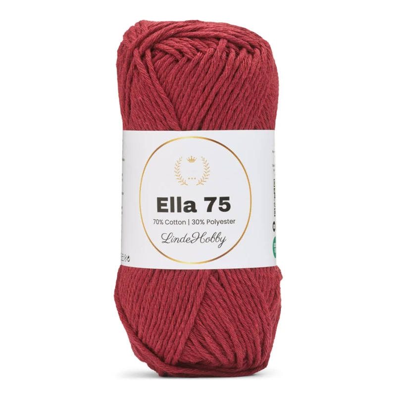 LindeHobby Ella 75 37 Vintage-karmin