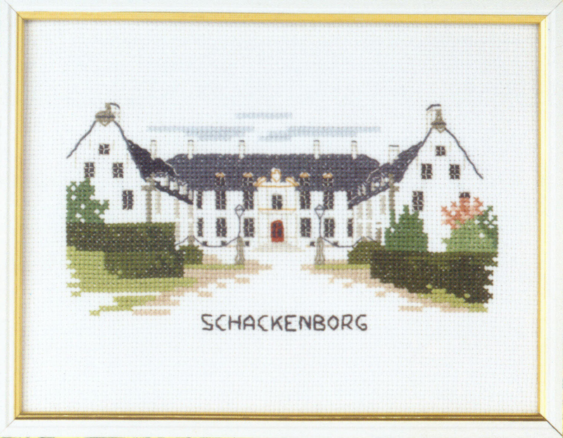 Broderikit Schackenborg 20 x 15 cm 5611