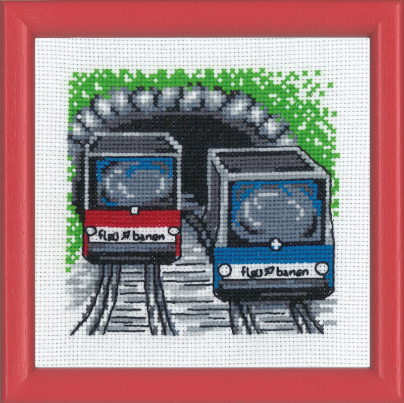 Broderikit Flöjbanan R 5950