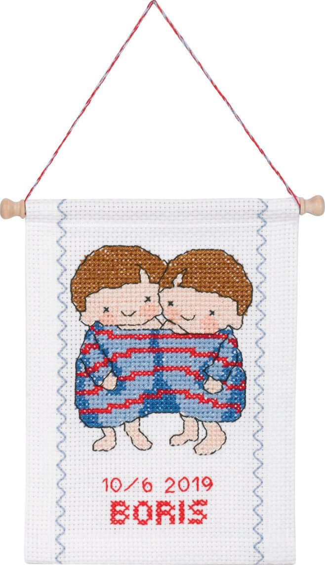 Broderikit Tvilling B5129/18 18 x 25 cm