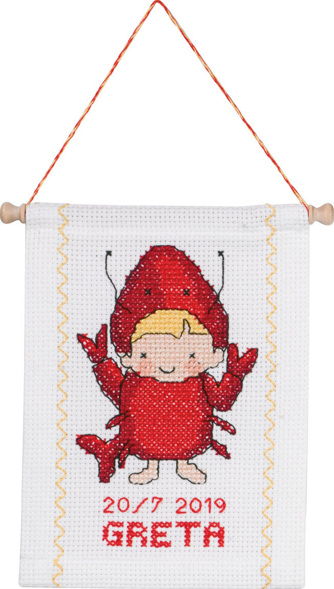 Broderikit Kräfta B5129/18 18 x 25 cm