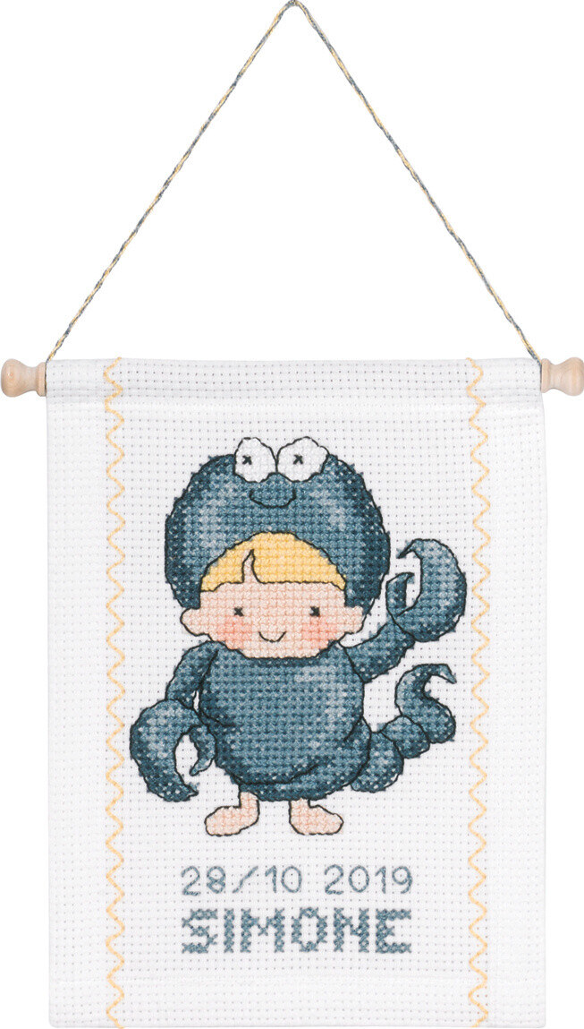 Broderikit Skorpion B5129/18 18 x 25 cm