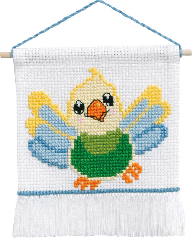 Broderikit MFK Birdie M 5119/18 16 x 18 cm