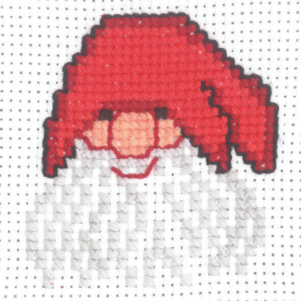 Broderikit Tomte 10 x 10 cm