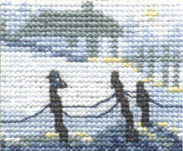 Broderikit Snö 5 x 6,5 cm