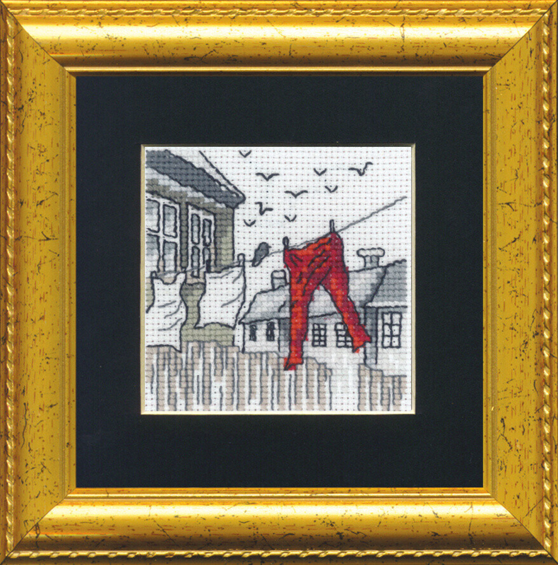 Broderikit Tvätt R5412/82PP 11 x 11 cm