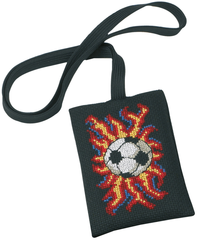 Broderisats Fotboll 8 x 13 cm