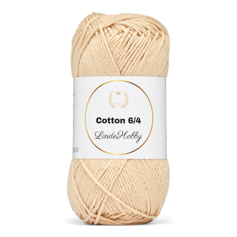LindeHobby Cotton 6/4 023 Ecru