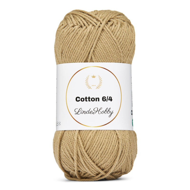 LindeHobby Cotton 6/4 028 Beige