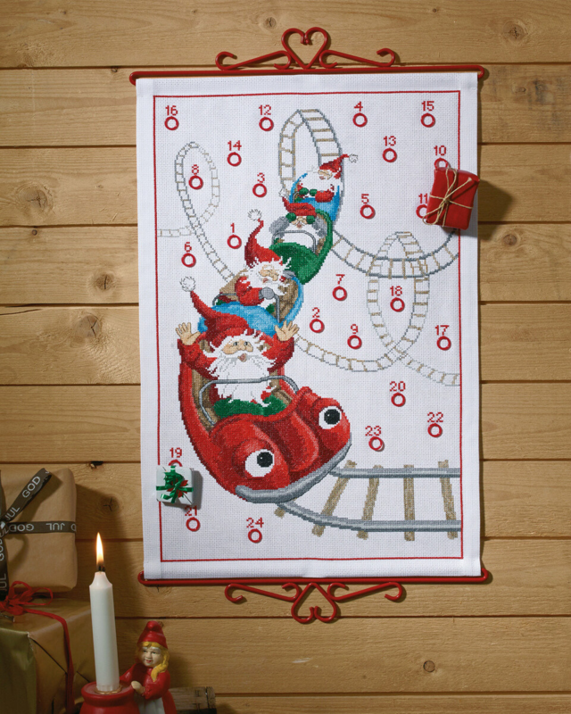 Broderikit Berg-och-dalbana B5125/38 38 x 57 cm