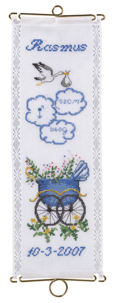 Broderikit Dop Rasmus 12 x 35 cm m/5188/12