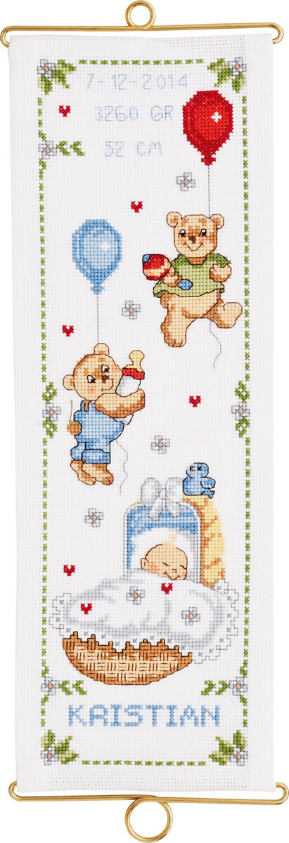 Broderikit Kristian dop M/5188/14 14 x 40 cm