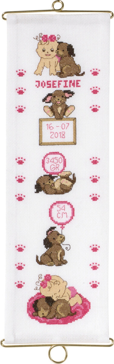 Broderikit Josefine m/5188/14 14 x 44 cm