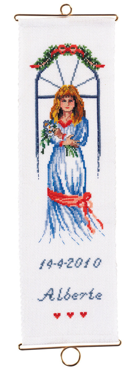 Broderikit "Alberte 12 x 40 cm m/5188/12"