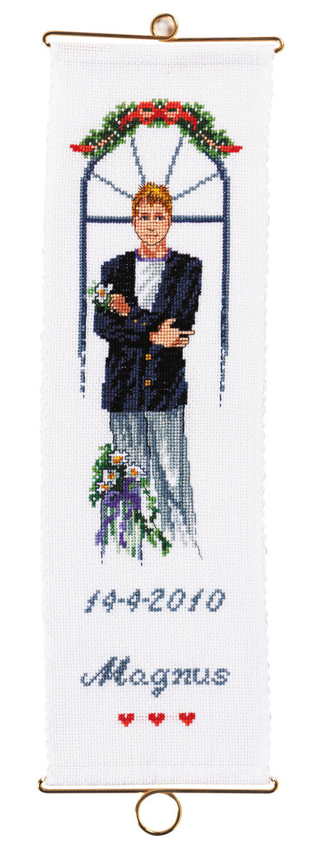 Broderikit "Magnus 12x40cm m/5188/12"