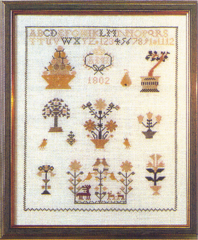 Broderikit Altes land 1802 20 x 25 cm