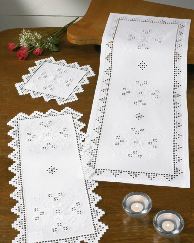 Broderikit Hardanger 31 x 71 cm