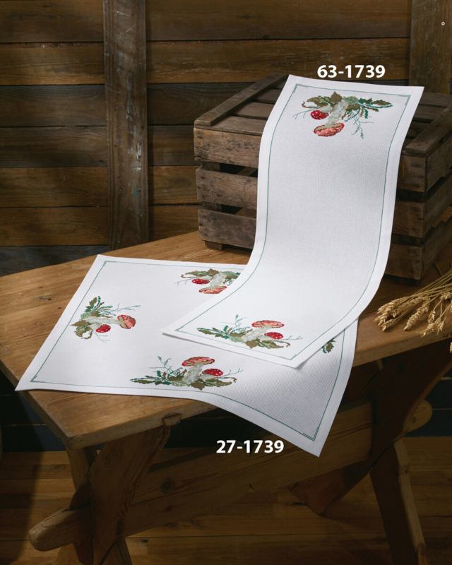 Broderikit Flugsvamp 28 x 77 cm