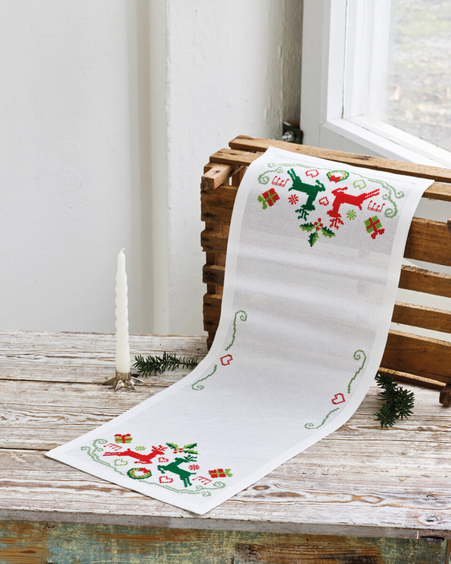 Broderikit Ren 28 x 76 cm