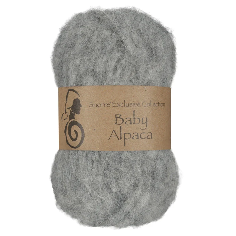 Viking Snorre Baby Alpaca 313 Ljus grå