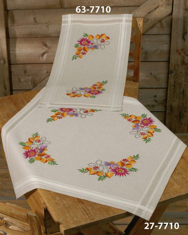 Broderikit Höstbukett 40 x 80 cm