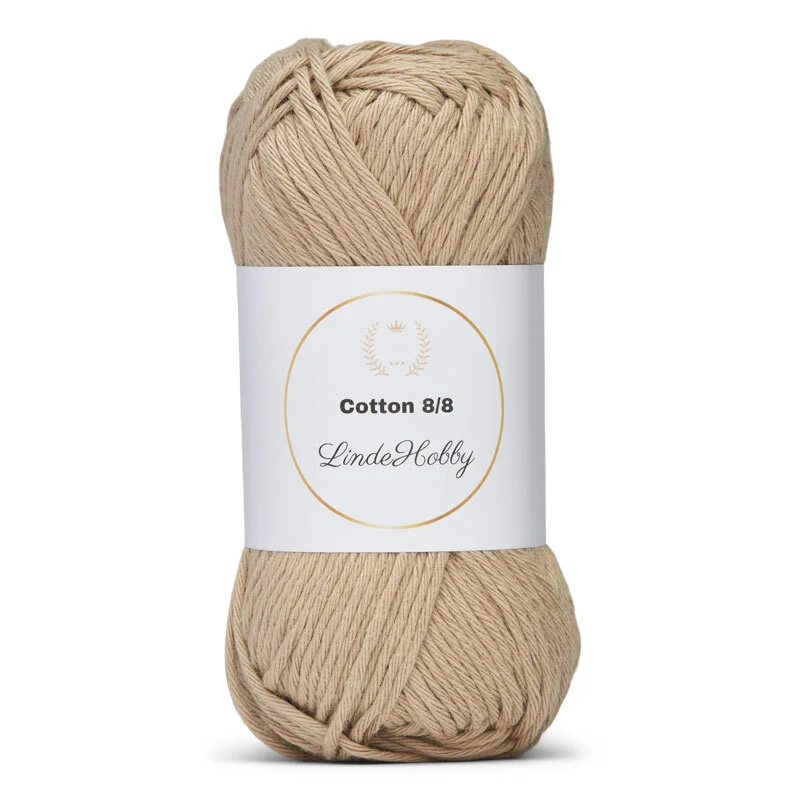 LindeHobby Cotton 8/8 - Natural Harmony, 10 nystan 027 Corda