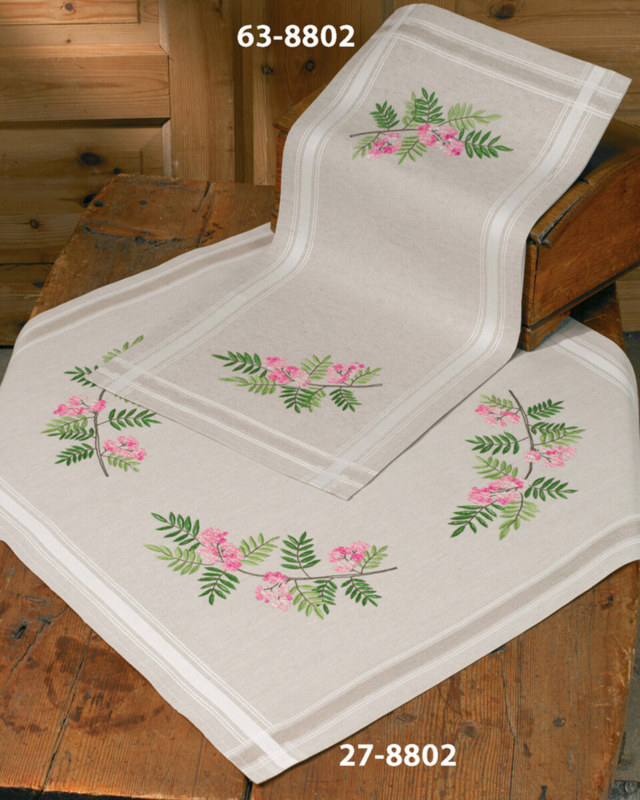 Broderikit Rönnbär 40 x 80 cm