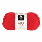 Gjestal Baby Ull 4018 Röd