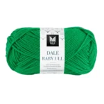 Gjestal Baby Ull 8536 Skarp grön