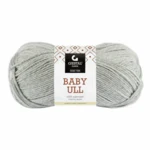 Gjestal Baby Ull 0004 Ljus grå melerad