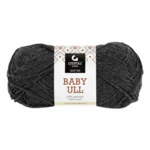 Gjestal Baby Ull 8556 Kolgrå