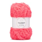 LindeHobby Furry Deluxe 17 Korallglöd