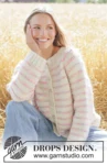267-8 Sweet Sprinkles Cardigan by DROPS Design