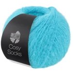 Lana Grossa Cosy Socks 23 Turkos