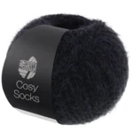 Lana Grossa Cosy Socks 18 Svart