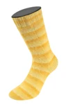 Lana Grossa Cosy Socks Soft Stripes 111 Gul/äggulegul/saffransgul