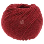 Lana Grossa Cool Merino 01 Mörkröd