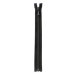 YKK Delbar Blixtlås Metall 4 mm (25-65 cm) 580 Svart, Antik mässing