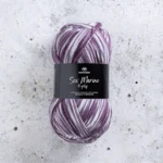 Svarta Fåret Sox Merino 4 ply 12 Statisk skärm